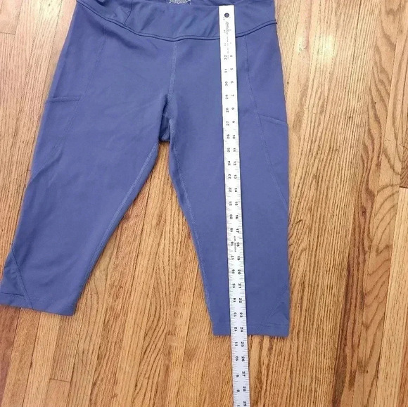Patagonia Women's Leggings Size M Activewear Gym Blue - Picture 7 of 8